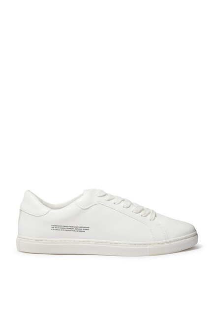 Grape Leather Sneakers