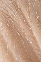 Embellished Floor-Length Gown