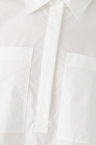 Crissy Cotton Poplin Mini Dress