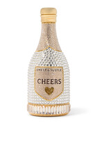 Bespoke Champagne Bottle Forever Clutch Bag