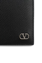 VLogo Signature Grainy Calfskin Wallet