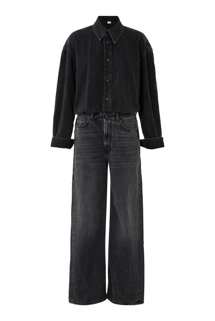 Tessie Double Denim Jumpsuit