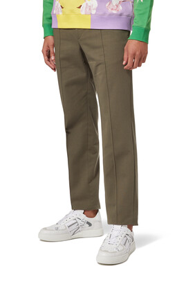VL7N Leather and Suede Sneakers