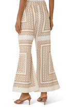  Cropped Flare Pants 