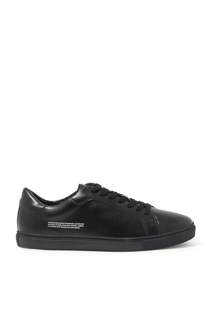 Grape Leather Sneakers