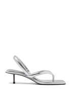 Slingback Thong Heels 40