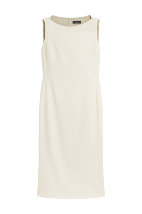 Flared Dress in Admiral Crepe