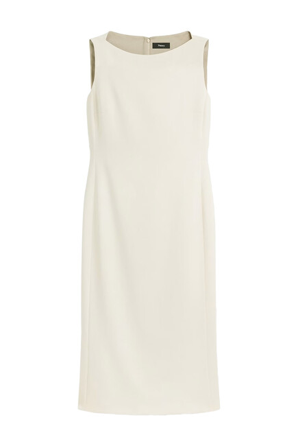 Flared Dress in Admiral Crepe