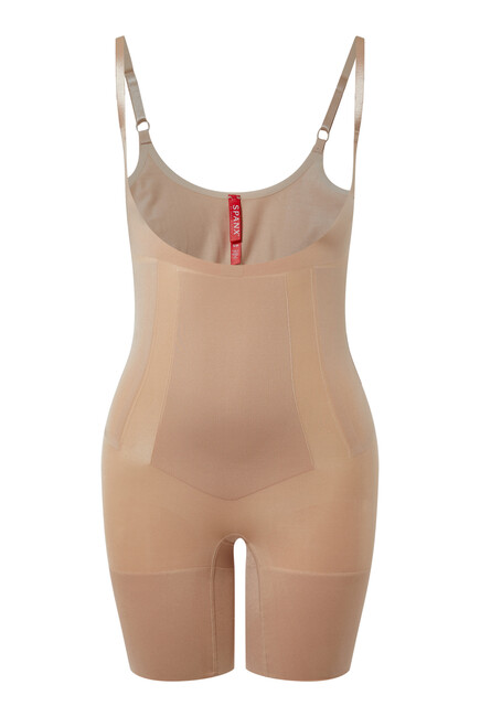 Oncore Open Bust Mid-Thigh Body Suit