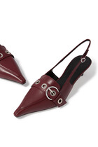 Davina Eyelet Slingback 35 Pumps