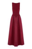 Bateau Cut Out Dress