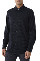 Micro EA Text Logo Long Sleeves Shirt