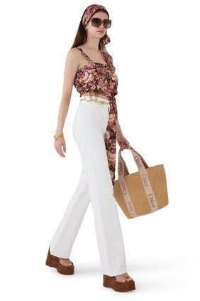 High-Rise Flared Jeans