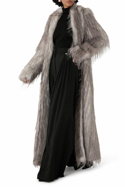 Wool Wide Leg Pants