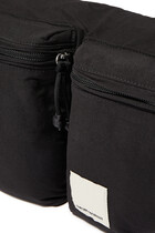 Sustainable Capsule Logo Nylon Messenger Bag
