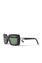 Pearl Oversized Sunglasses