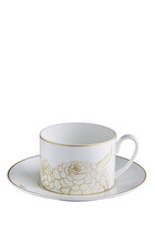 Blooming Roses Tea Cup & Saucer