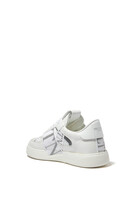 VL7N Leather and Suede Sneakers