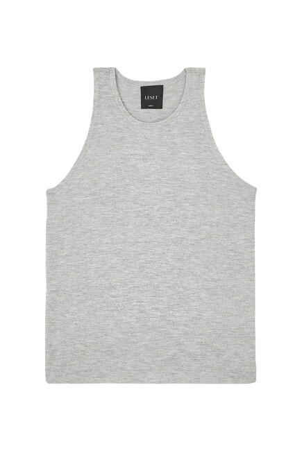 Lauren High Neck Tank Top