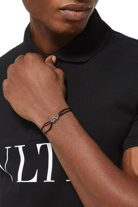 Valentino Garavani V Logo Signature Bracelet