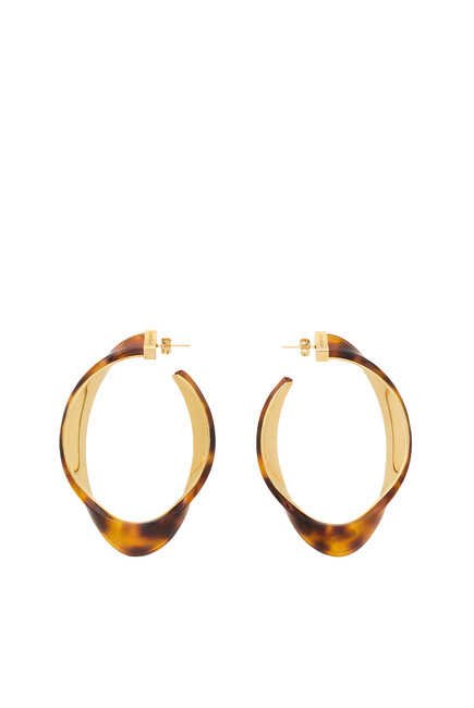 Twisted Hoop Earrings