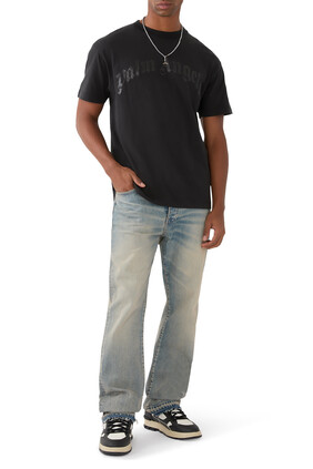 Curved Logo T-Shirt