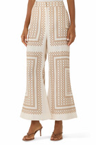  Cropped Flare Pants 