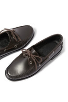 Harris Leather Moccasin Flats