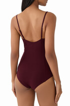 Dalila Ruched Maillot One-Piece Swimsuit