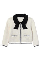 Kids Jacquard Cardigan