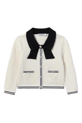 Kids Jacquard Cardigan