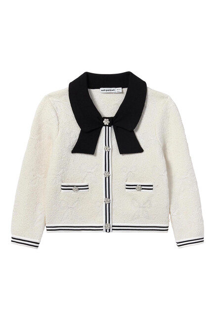 Kids Jacquard Cardigan
