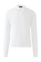 Zanone Long-Sleeve Polo Shirt
