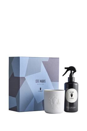 Côté Maquis Room Spray + Candle Gift Set