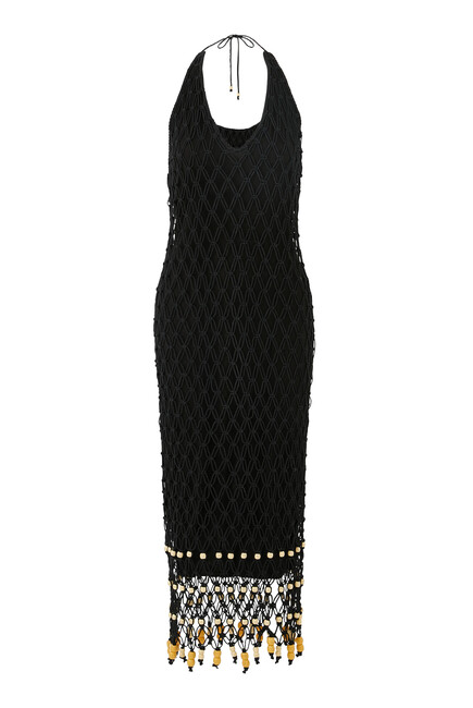 Reis Macrame Maxi Dress