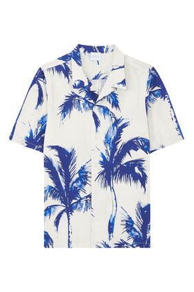 Palm Linen Shirt