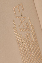 Logo Series Cotton-Blend Wide-Leg Trousers
