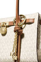 Hamilton Moderne Small Signature Logo Satchel