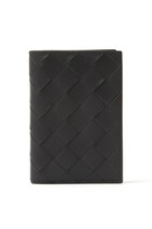 Intrecciato Flap Card Case