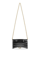 Hour Glass Wallet Chain Bag
