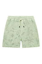Galbanum Crochet Shorts