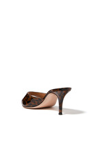 Elle 70 Patent Leather Mules