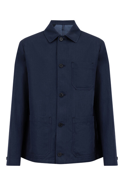 Melange Wool Blouse
