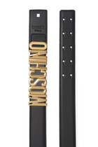 Gold Logo Belt