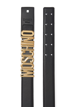 Gold Logo Belt