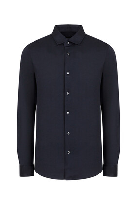 Stretch Nylon Blend Shirt