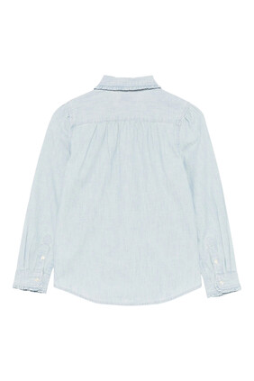 Kids Polo Pony Embroidered Shirt