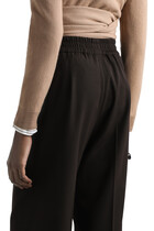 Wool Gabardine Trousers