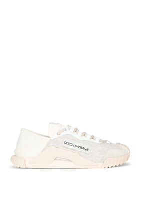 NS1 Mixed-Materials Slip-On Sneakers