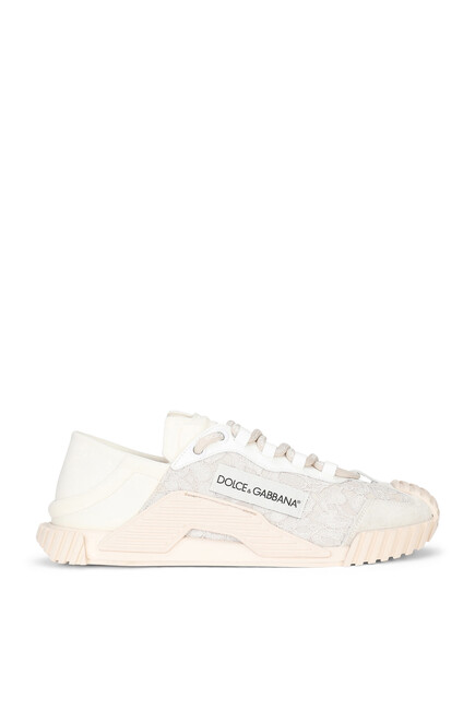 NS1 Mixed-Materials Slip-On Sneakers